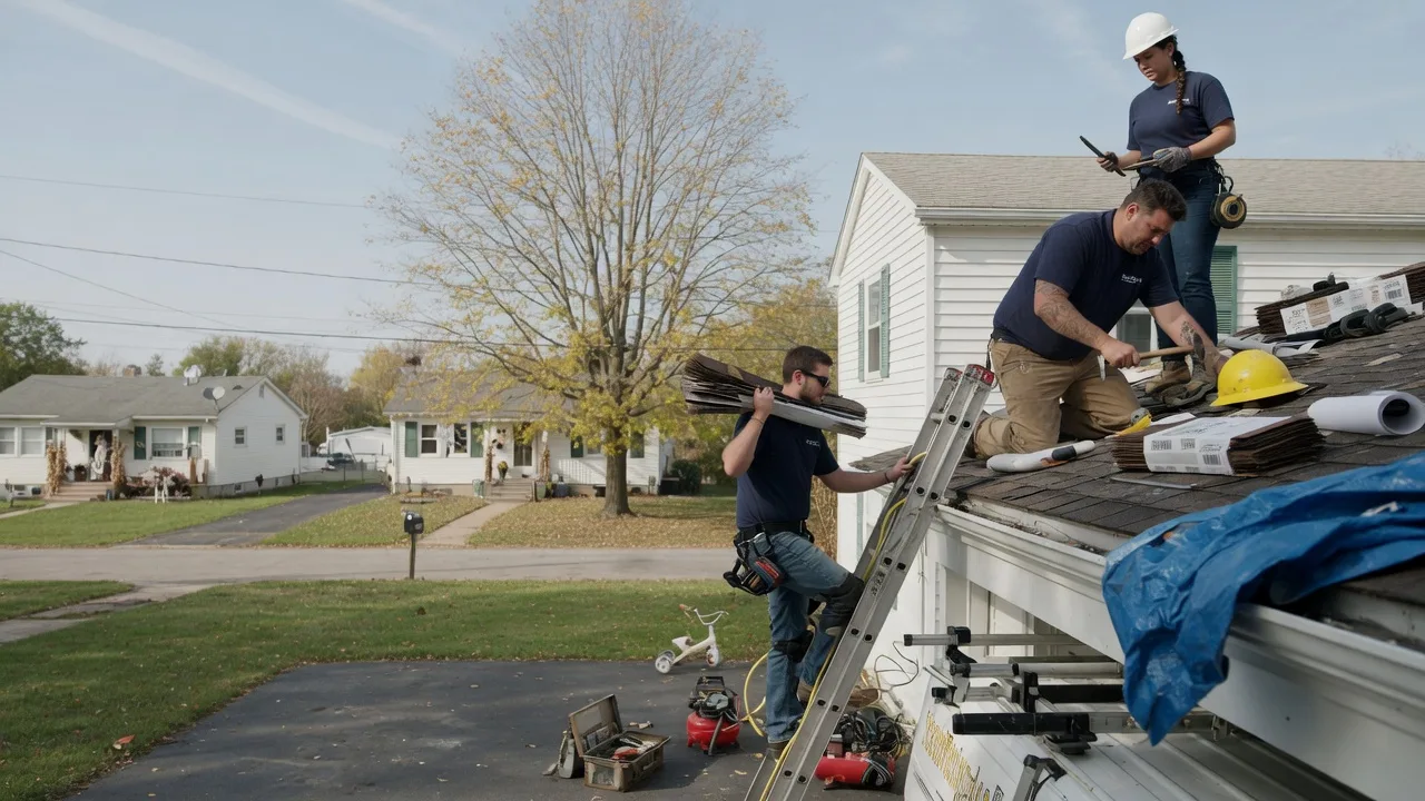 Local Roofing Contractors in Three Bridges, NJ near me